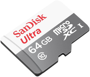 Exemplo de MicroSD Card